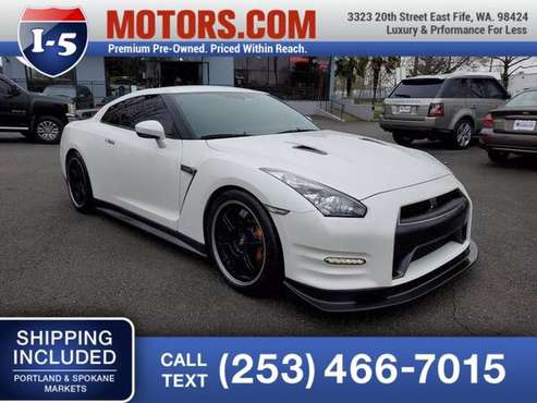 2012 Nissan GT-R Coupe GT R Black Edition Nissan GTR - cars & trucks... for sale in Fife, OR