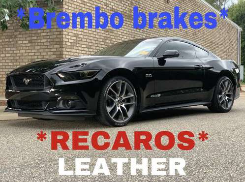 MUSTANG GT 5.0 PREMIUM PACKAGE WITH LEATHER RECAROS... for sale in Greensboro, VA