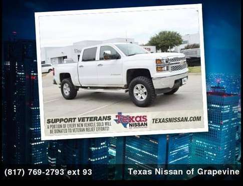 2014 Chevrolet Chevy Silverado 1500 LT - cars & trucks - by dealer -... for sale in GRAPEVINE, TX