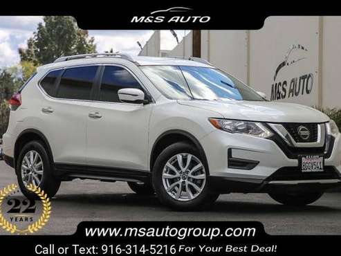 2018 Nissan Rogue SV suv Pearl White - - by dealer for sale in Sacramento , CA