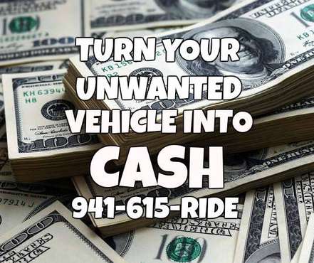TURN YOUR USED CAR/JUNK/SCRAP CARS INTO CASH - CALL - cars & for sale in Englewood, FL