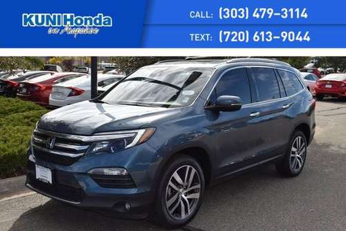 2017 Honda Pilot Touring DVD, Nav, Heated Leather, Certified! for sale in Centennial, CO