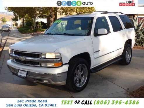 2001 Chevrolet Chevy Tahoe LT 2WD 4dr SUV FREE CARFAX ON EVERY... for sale in San Luis Obispo, CA