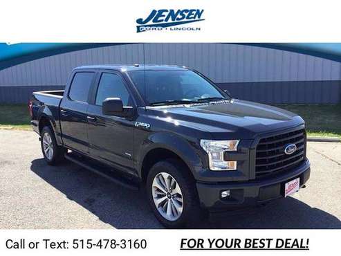 2017 Ford F150 XL pickup Gray - - by dealer - vehicle for sale in Marshalltown , IA