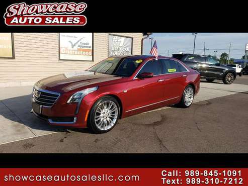 LIKE NEW!! 2017 Cadillac CT6 4dr Sdn 3.0L Turbo Luxury AWD for sale in Chesaning, MI