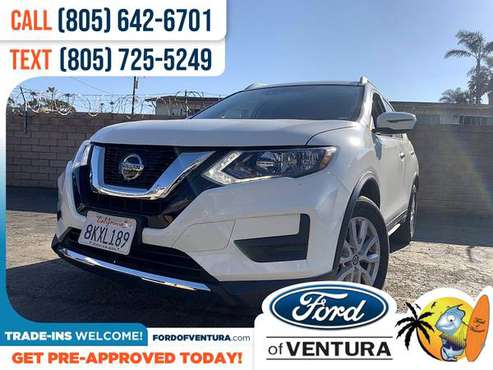 378/mo - 2020 Nissan Rogue SV - - by dealer - vehicle for sale in Ventura, CA