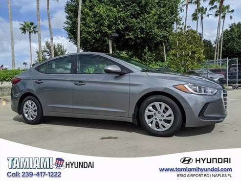 2018 Hyundai Elantra Galactic Gray *Unbelievable Value!!!* - cars &... for sale in Naples, FL