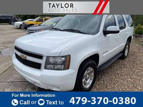 2008 Chevy Chevrolet Tahoe 1500 suv WHITE - - by for sale in Springdale, AR
