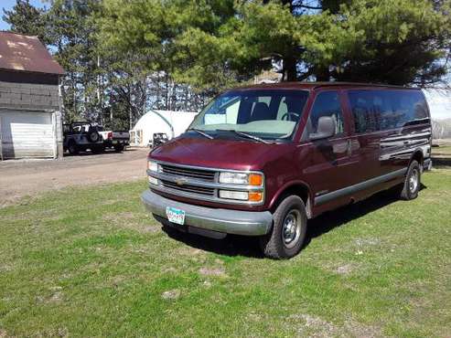 2000 Chevrolet 3500 Express van - - by dealer for sale in Elk River, MN