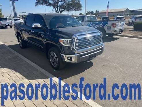 2018 *Toyota* *Tundra* *4WD Limited CrewMax 5.5' Bed 5. - cars &... for sale in Paso robles , CA