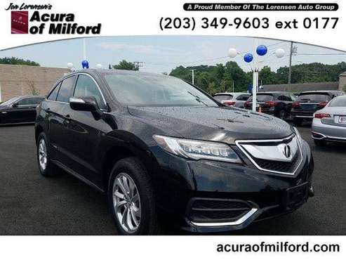 2017 Acura RDX SUV AWD w/Technology Pkg (Crystal Black Pearl) for sale in Milford, CT