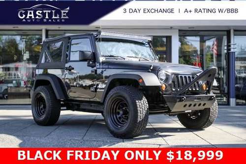 2009 Jeep Wrangler 4x4 4WD X SUV - cars & trucks - by dealer -... for sale in Lynnwood, OR