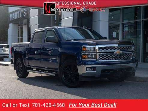 2014 Chevy Chevrolet Silverado 1500 LT Monthly Payment of - cars &... for sale in Kingston, MA