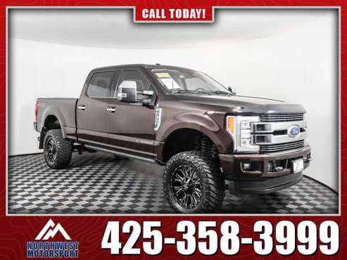 Lifted 2018 Ford F-350 Limited FX4 4x4 - - by dealer for sale in Lynnwood, WA