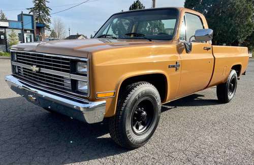 1984 Chevy C20, mostly restored! NEW Paint! NEW interior, Rebuilt for sale in Lake Oswego, OR