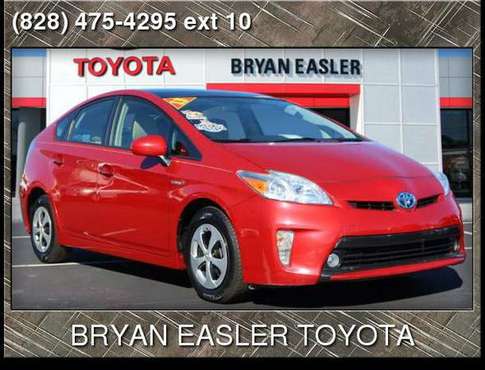 2013 Toyota Prius Three - cars & trucks - by dealer - vehicle... for sale in Hendersonville, NC