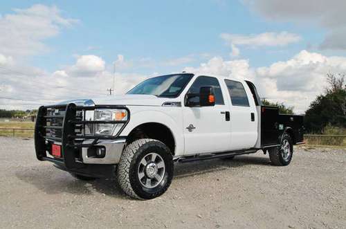 2016 FORD F-350 XLT FX4 POWERSTOKE*LEVLED*CM UTILITY BED*NEW 35"... for sale in Liberty Hill, IN