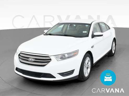 2014 Ford Taurus SEL Sedan 4D sedan White - FINANCE ONLINE - cars &... for sale in Indianapolis, IN