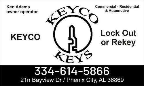 Keyco keys for sale in Phenix City, GA
