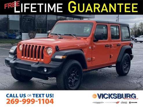 2018 Jeep All-New Wrangler Unlimited Unlimited Sport for sale in Vicksburg, MI