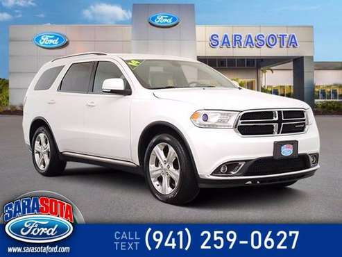 2014 Dodge Durango Limited - cars & trucks - by dealer - vehicle... for sale in Sarasota, FL