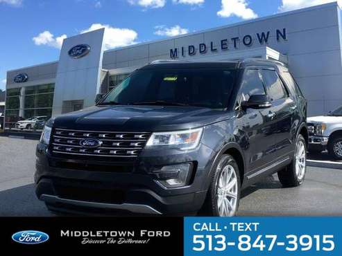 2017 Ford Explorer Limited - cars & trucks - by dealer - vehicle... for sale in Middletown, OH