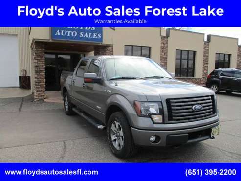 2011 FORD F150 - - by dealer - vehicle automotive sale for sale in Forest Lake, MN