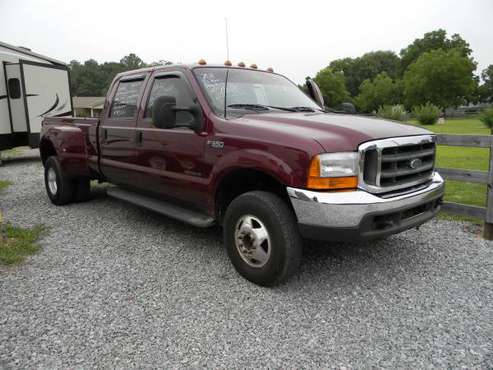 7.3 DIESEL 4X4 F350 DUALLY, CREW CAB LARIAT, AUTOMATIC TRANS $8500 OBO for sale in Grand Bay, MS