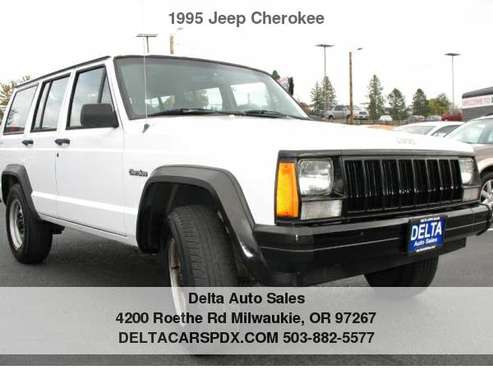 1995 Jeep Cherokee SE 4WD 1 Owner New Tires Low Miles for sale in Milwaukie, OR
