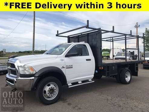 2014 Ram 5500 Tradesman 4x4 Cummins DIESEL Flatbed We Finance - cars... for sale in Canton, OH