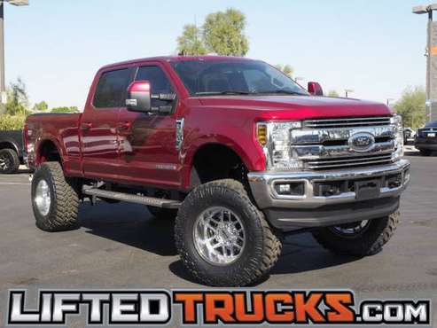 2019 Ford f-350 f350 f 350 Super Duty LARIAT 4WD CREW - Lifted... for sale in Glendale, AZ