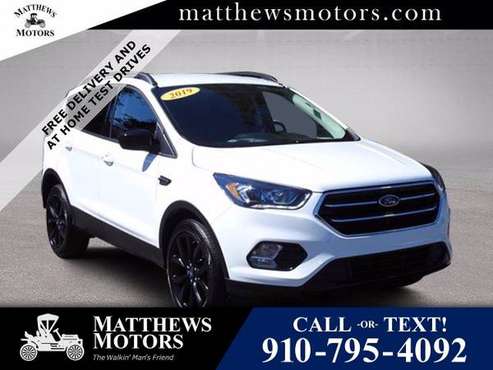 2019 Ford Escape SE 4WD - cars & trucks - by dealer - vehicle... for sale in Wilmington, NC