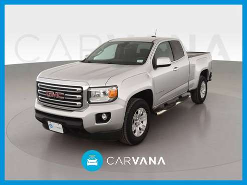 2015 GMC Canyon Extended Cab SLE Pickup 2D 6 ft pickup Silver for sale in Chesapeake , VA