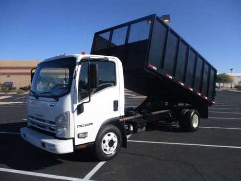 2015 Isuzu Npr Dump Truck - cars & trucks - by owner - vehicle... for sale in Lawrence Township, NJ