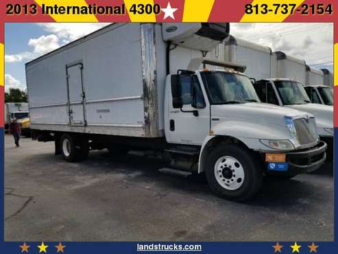 2013 International 4300 26ft Reefer Truck for sale in Plant City, FL