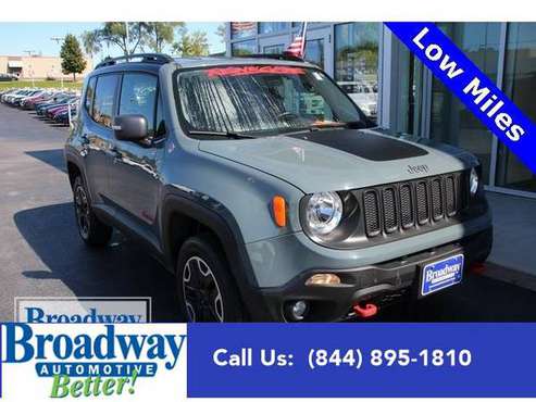 2016 Jeep Renegade SUV Trailhawk Green Bay for sale in Green Bay, WI