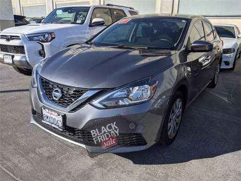 Gun Metallic/Charcoal 2017 Nissan Sentra S CVT with Xtronic FWD for sale in Culver City, CA