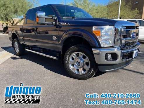 2015 FORD F-350 LARIAT CREW CAB TRUCK ~ 6.7 DIESEL ~ LOADED ~ HOLIDA... for sale in Tempe, CO