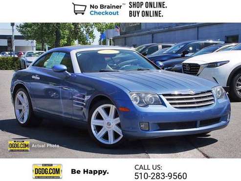 2005 Chrysler Crossfire Limited coupe Aero Blue Pearlcoat/Black for sale in Concord, CA