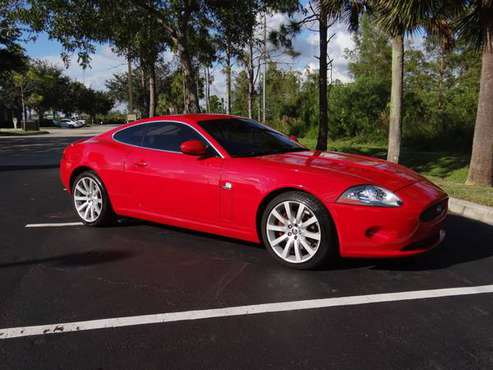 2007 JAGUAR XK COUPE V8 4.2L 51K GOOD SHAPE FLORIDA CAR CLEAN TITLE for sale in Fort Myers, FL