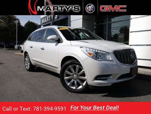 2016 Buick Enclave Premium suv White for sale in Kingston, MA