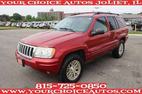 2004*JEEP*GRAND*CHEROKEE*LIMITED 4WD LEATHER KEYLES GOOD TIRES 131811 for sale in Joliet, IL