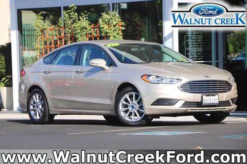 2017 Ford Fusion White Paladium Gold **Save Today - BUY NOW!** -... for sale in Walnut Creek, CA