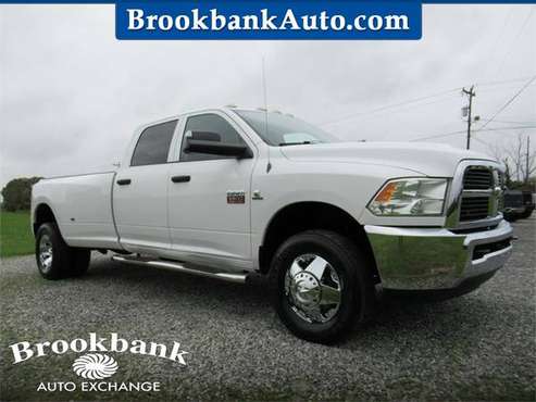 2012 RAM 3500 SLT, White APPLY ONLINE-> BROOKBANKAUTO.COM!! - cars &... for sale in Summerfield, TN