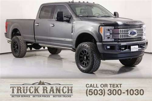 2019 Ford Super Duty F-350 SRW Platinum - - by dealer for sale in Hillsboro, OR