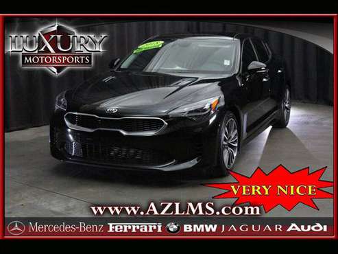 15832 - 2018 Kia Stinger Premium Aurora Black Pearl 18 sedan - cars for sale in AZ