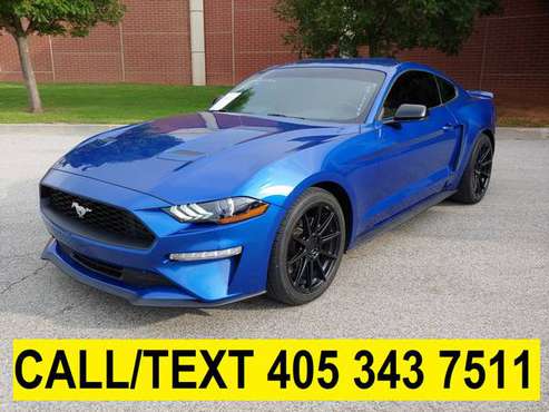 2018 FORD MUSTANG ECOBOOST ONLY 21,684 MILES! CLEAN CARFAX! WONT... for sale in Norman, OK