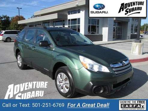 2013 Subaru Outback 2.5i suv Cypress Green Pearl for sale in Fayetteville, AR