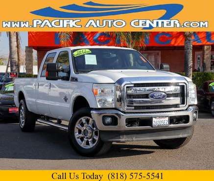 2012 Ford F-250 F250 Lariat 4D Crew Cab Long Bed 4WD 35891 - cars & for sale in Fontana, CA