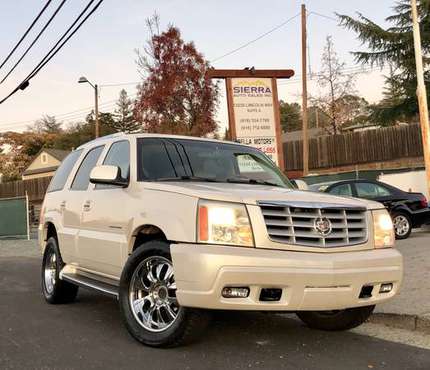 2002 Cadillac Escalade AWD - Pearl White - - by dealer for sale in Auburn , CA